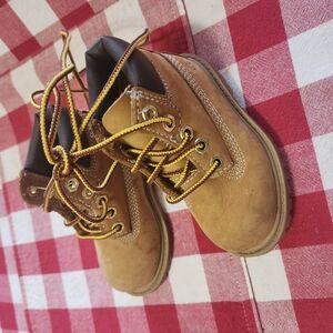 Timberland Kids Tan Boots